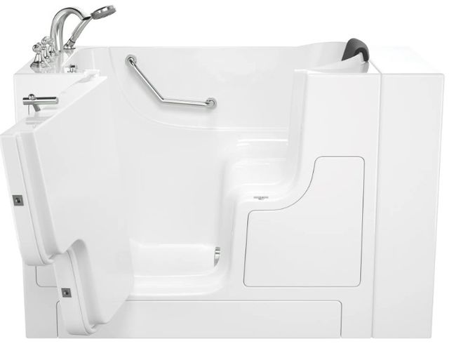 American Standard Gelcoat White 30” x 52” Walk-in Tub with Soaker System - Left-Hand Drain-1