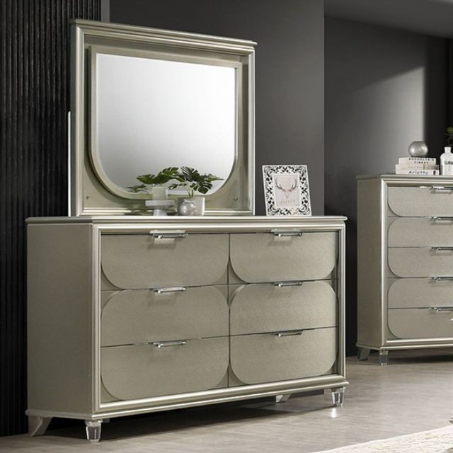 Furniture of America® Sheridan Silver Dresser-2