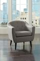 Signature Design by Ashley® Klorey Charcoal Accent Chair-1