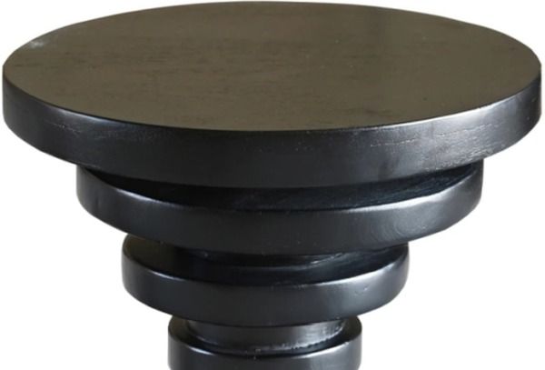 Harp & Finial® Locke Black End Table-1