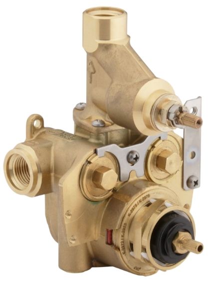 KOHLER® MasterShower® Thermostatic Valve with Integrated Volume Control and Stops-0