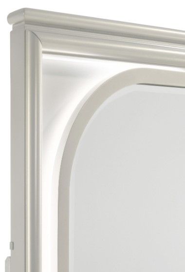 Coaster® Olivia Pearl White Dresser Mirror -2