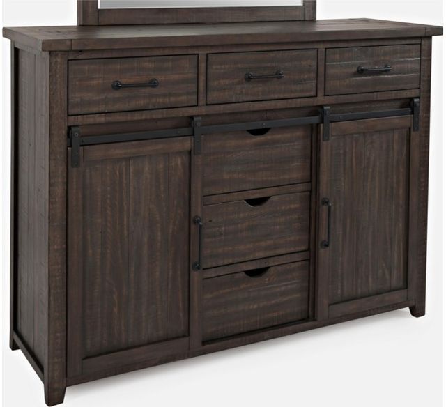 Jofran Inc. Madison County Barnwood Door Dresser-2