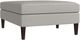 Bassett® Furniture Danbury Gray Large Square Ottoman-0
