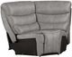 New Classic® Home Furnishings Kamari 3-Piece Gray L-Shape Power Reclining Sectional-4