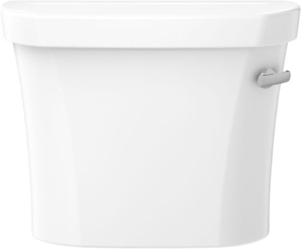 KOHLER® Highline® White 14" Right-Hand Trip Toilet Tank, 1.28 Gpf-1
