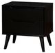 Furniture of America® Lennart 4-Piece Black Twin Panel Bedroom Set-2