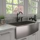 ZLINE Autograph Edition Matte Black Rembrandt Single Handle Kitchen Faucet and Side Sprayer-1