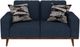 Emerald Home Heath Navy Loveseat-3