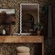 TOV Furniture Graham Chocolate Brown Velvet Table Lamp-1