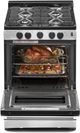 Whirlpool® 24" Stainless Steel Freestanding Gas Range-2