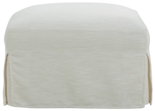 Rowe® Customizable Madeline Slipcovered Ottoman-1