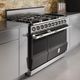 Hestan 48" Stainless Steel 5-Burner Duel Fuel Range with Griddle-2