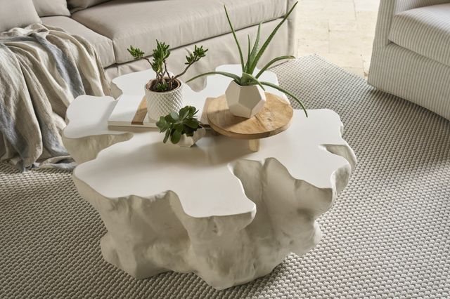 Universal Explore Home™ Oasis White Cliffside Cocktail Table-1