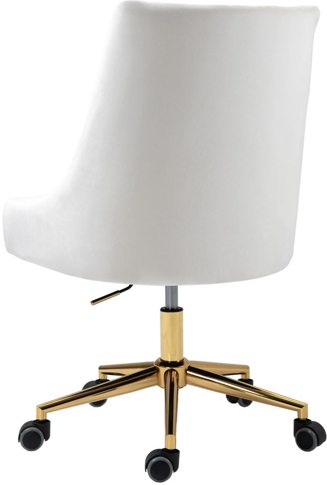 Meridian Furniture Karina Cream Office Chair-3