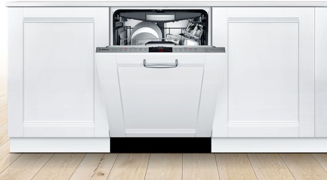 Bosch® 800 Series 24" Custom Panel Built In Dishwasher-8