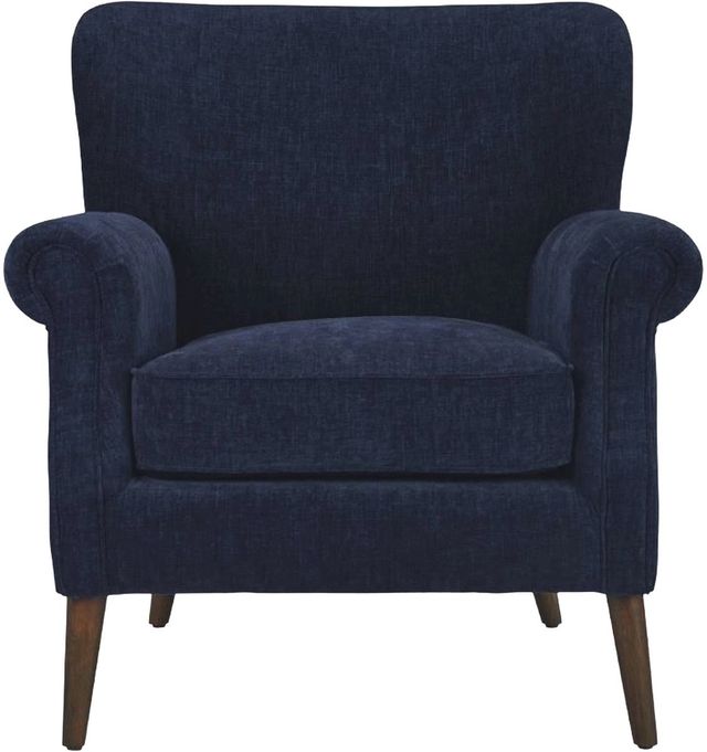 Moe's Home Collection Harriet Dark Blue Accent Chair-1