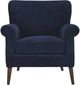 Moe's Home Collection Harriet Dark Blue Accent Chair-1