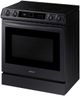 Samsung 30" Fingerprint Resistant Black Stainless Steel Slide In Induction Range-2