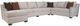Smith Brothers Customizable 9000 3-Piece Left-Arm Facing Sectional and Chaise-0