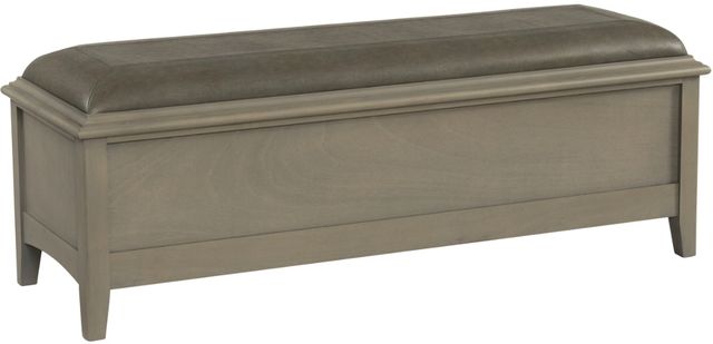 Whittier Wood® Furniture McKenzie Fieldstone 2-Drawer Bench-2