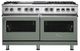Viking® 5 Series 60" Eucalyptus Pro Style Dual Fuel Range-0