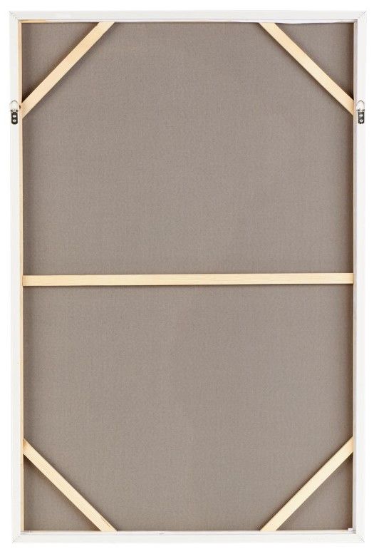Deco Marche Blue Ocean Wave 1'' Framed Wall Art-2