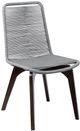 Armen Living Island Outdoor Silver Dining Chair-0