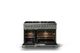 Viking® 5 Series 48" Eucalyptus Pro Style Dual Fuel (NG) Range with Polished Chrome Trim-1