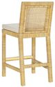 TOV Furniture Amara Cream/Natural Rattan Counter Stool-5