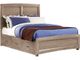 Vaughan-Bassett Transitions Driftwood Oak Queen Panel Bed-2