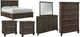 Signature Design by Ashley® Johurst 6-Piece Grayish Brown Queen Storage Panel Bed Set-0