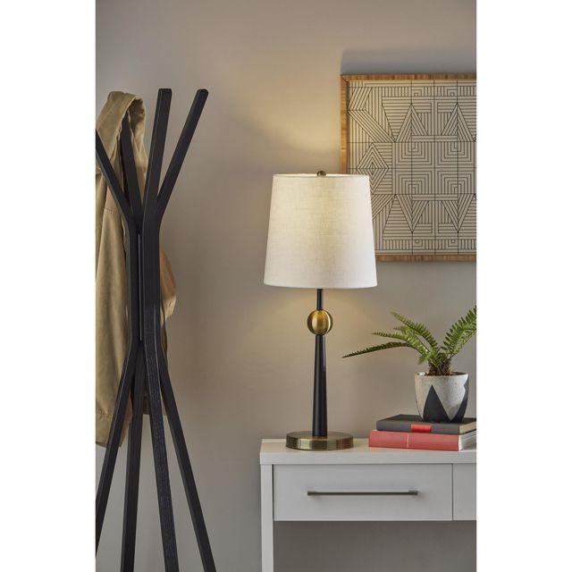 Adesso® Francis Antique Brass Table Lamp-2