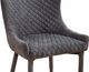 TOV Furniture Draco Grey Velvet Chair-4