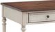 Null Furniture Expressions Harbor Rectangular Cocktail Table with Stone Base-1
