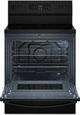 Whirlpool® 30" Black Freestanding Electric Range with Air Cooking Technology-4