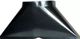 Vent-A-Hood 12" Black Duct Transition-1