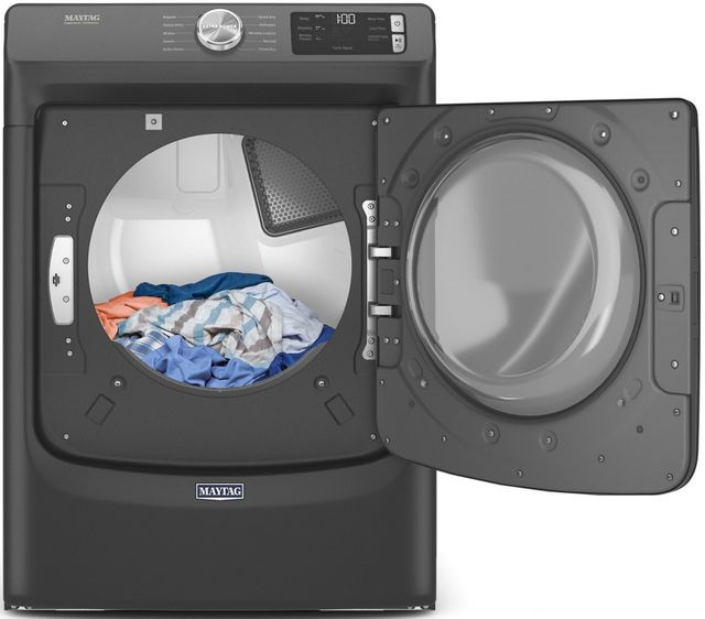 Maytag® Volcano Black Front Load Laundry Pair-11