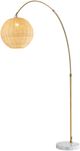 Surya Twining Bronze Floor Lamp-1
