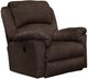 American Wholesale Furniture Malloy Chocolate Power Rocker Recliner-0