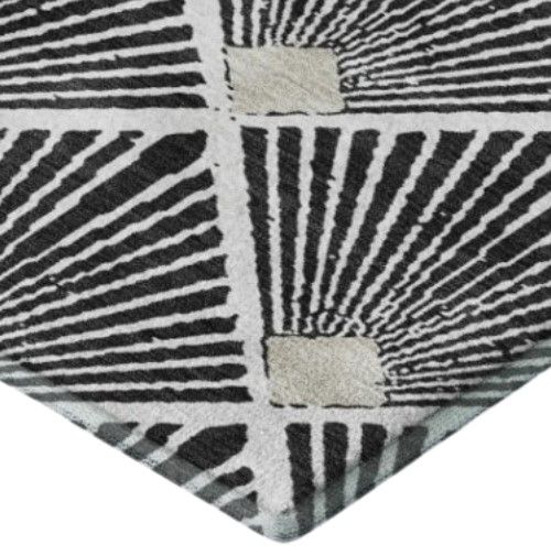 Dalyn™ Rug Company The Reserve TR9 Black 5'x8' Area Rug-2