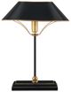 Currey & Company Daphne Black/Gold Table Lamp-0