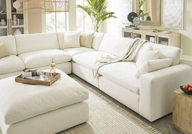 Signature Design by Ashley® Next-Gen Gaucho 4-Piece Chalk Sectional-1