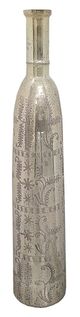 A & B Home Beige Frost Vase-0
