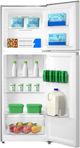 Midea® 22" 10.1 Cu. Ft. Stainless Steel Look Top Freezer Refrigerator-4