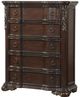 Mazin Furniture Royal Highlands Dark Cherry Chest-1
