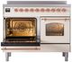 Ilve® Nostalgie II Series 40" Antique White Pro Style Induction Range-1