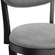 HH2 Home Sloan Black/Slate Gray Swivel Counter Stool-4