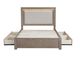 Coaster® Kenora Barley Brown Queen LED Storage Bed-1