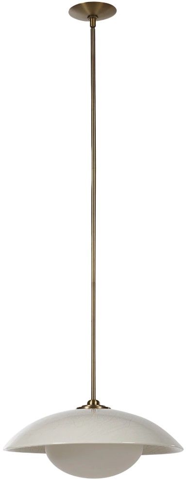 Renwil® Abbie Dark Antique Brushed Brass Pendant Light-0